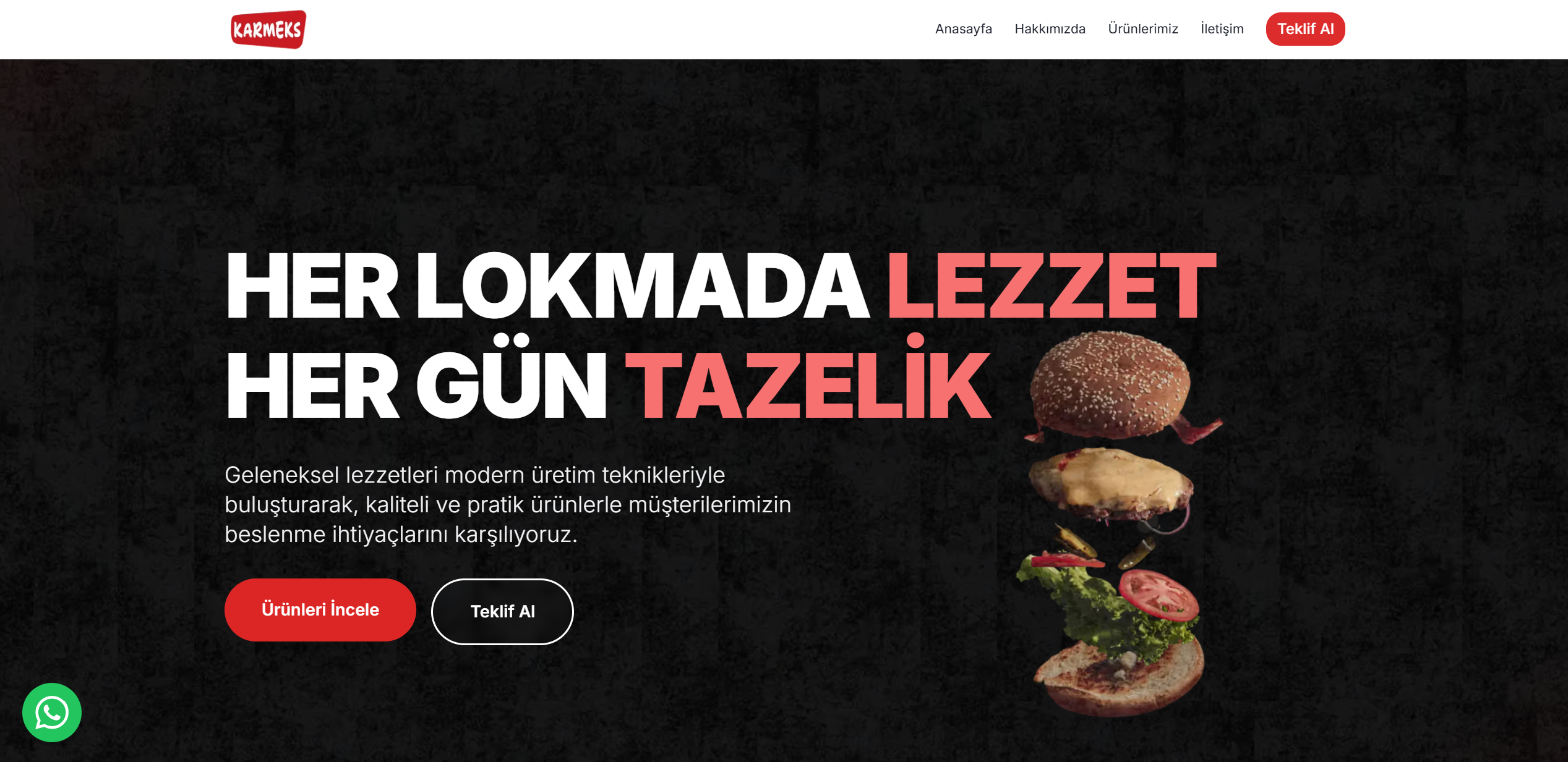 Karmeks web projesi