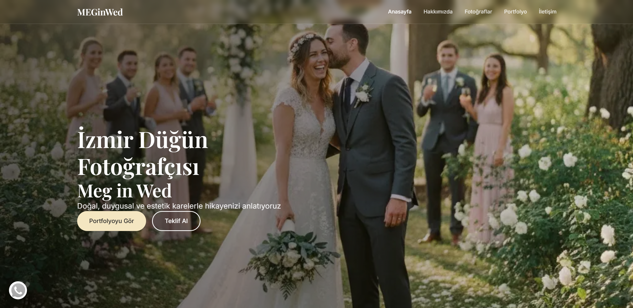 MEGinWed web projesi